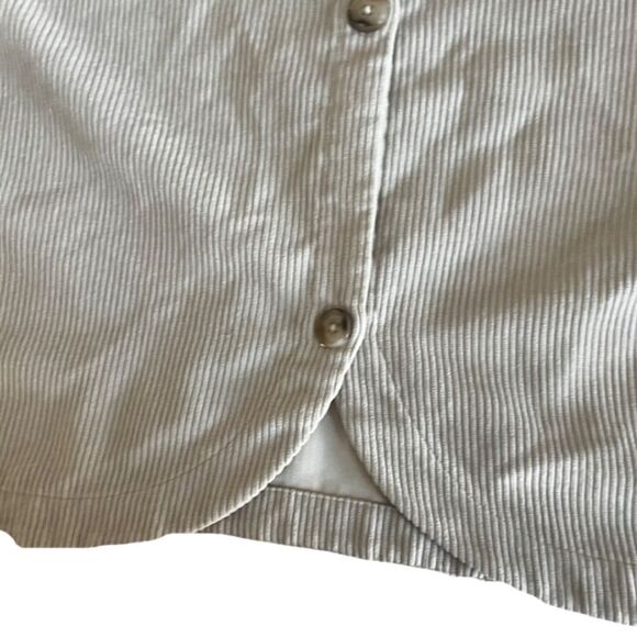 Madewell Renata v neck ribbed corduroy top - Picture 5 of 11